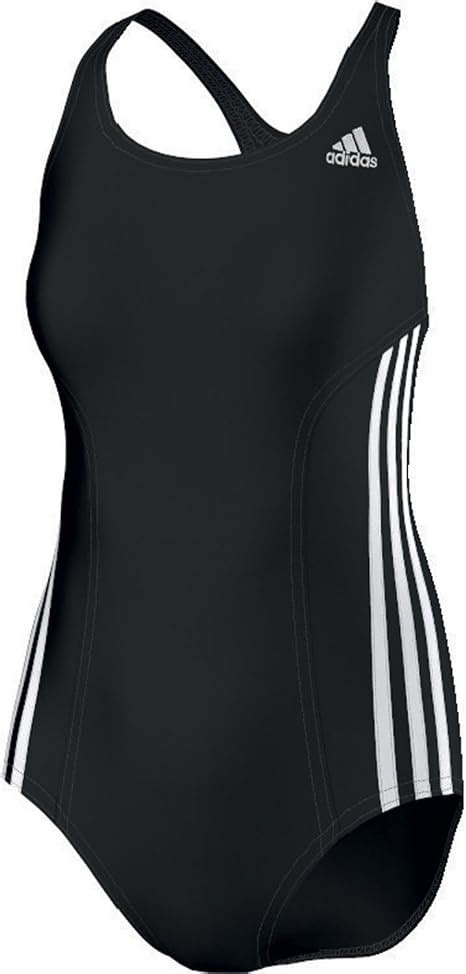 adidas infinitex damen drei streifen badeanzug mit bein